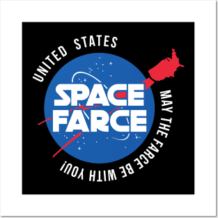 Space Farce Posters and Art